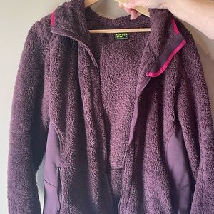 Koppen Sherpa jacket size large , like new